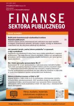Finanse sektora publicznego nr 219 4KB0219
